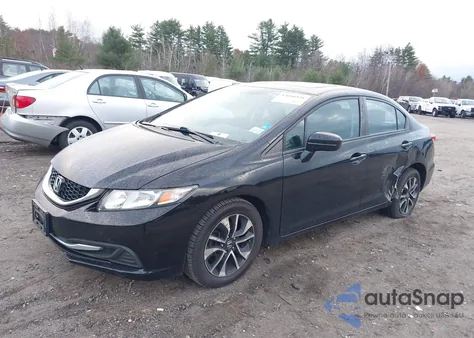2014 Honda Civic Ex из США, поврежденный, VIN 19XFB2F89EE207708